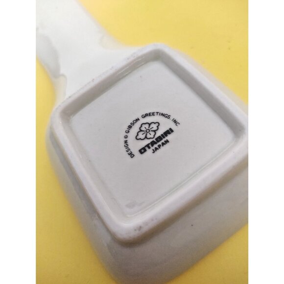 Otagiri Japan Spoon Rest Hummingbirds Nesting, Hangable 9" x 3 1/4" - Picture 5 of 9